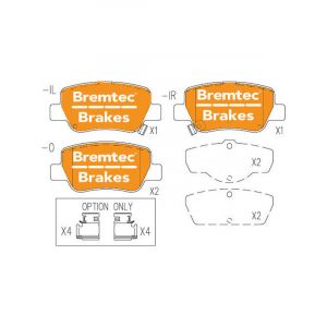 Bremtec Trade Line Brake Pad
