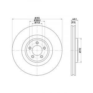 Bremtec Euroline Brake Rotor