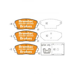 Bremtec Trade Line Brake Pad
