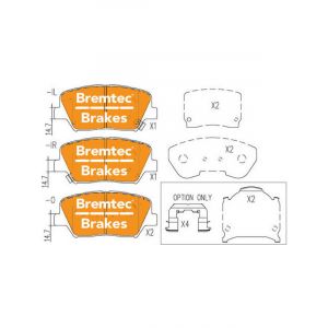 Bremtec Trade Line Brake Pad