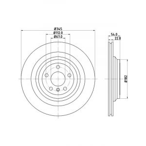 Bremtec Euroline High-Grade Brake Rotor