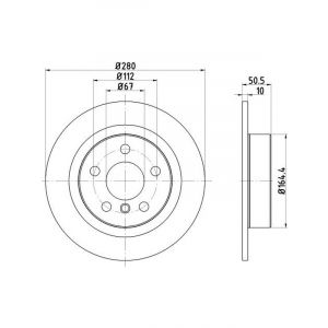 Bremtec Euroline Brake Rotor