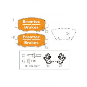 Bremtec Pro-Series Brake Pad