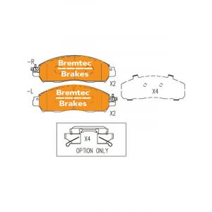 Bremtec Pro-Series Brake Pad