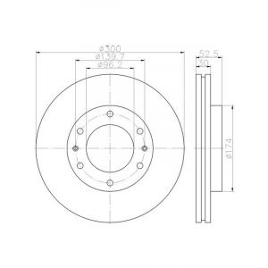 Bremtec Pro-Series Brake Rotor