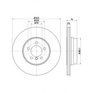 Bremtec Euroline Brake Rotor