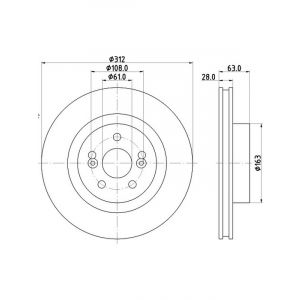 Bremtec Euroline Brake Rotor