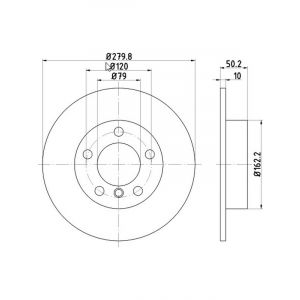 Bremtec Euroline Brake Rotor