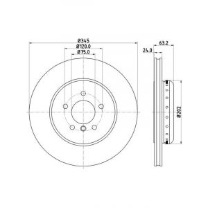 Bremtec Euroline Brake Rotor