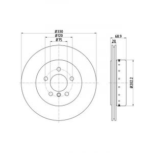 Bremtec Euroline Brake Rotor