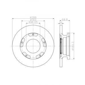 Bremtec Euroline Brake Rotor