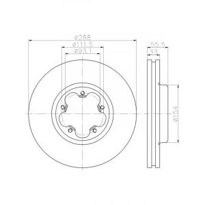 Bremtec Euroline Brake Rotor