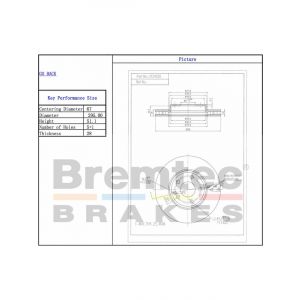 Bremtec Euroline Brake Rotor
