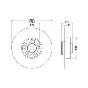 Bremtec Euroline Brake Rotor