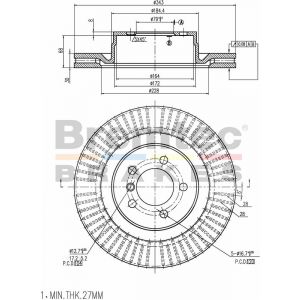 Bremtec Euroline Brake Rotor