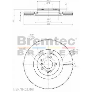 Bremtec Euroline Brake Rotor