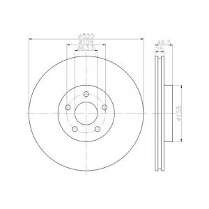 Bremtec Euroline Brake Rotor