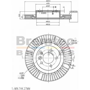 Bremtec Euroline Brake Rotor