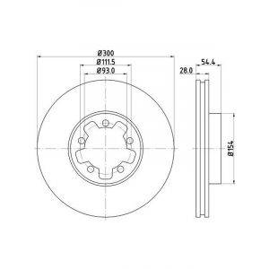 Bremtec Euroline Brake Rotor