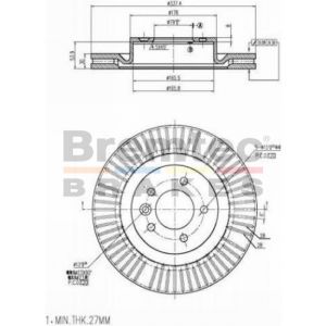 Bremtec Euroline Brake Rotor