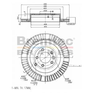 Bremtec Euroline Brake Rotor
