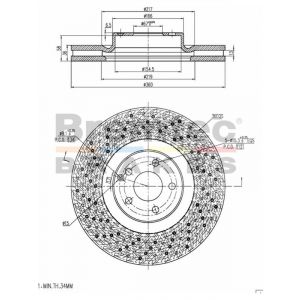 Bremtec Euroline Brake Rotor