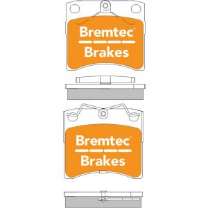 Bremtec Trade Line Brake Pad