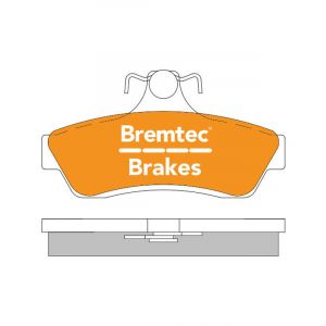 Bremtec Pro-Series Brake Pad