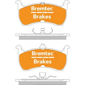 Bremtec Pro-Series Brake Pad