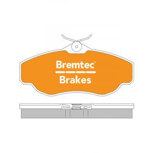 Bremtec Pro-Series Brake Pad