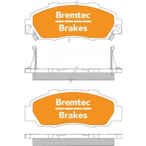 Bremtec Pro-Series Brake Pad