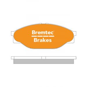 Bremtec Pro-Series Brake Pad