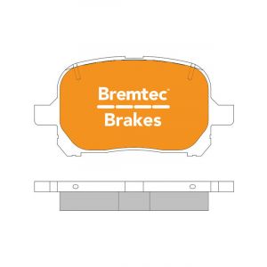 Bremtec Pro-Series Brake Pad