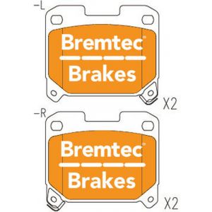 Bremtec Trade Line Brake Pad