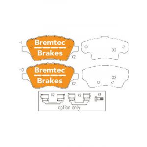 Bremtec Trade Line Brake Pad