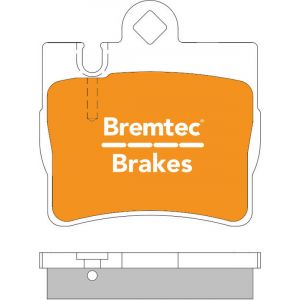 Bremtec Trade Line Brake Pad