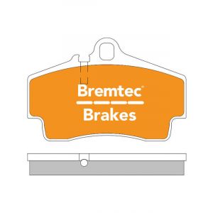 Bremtec Evolve Hybrid-Carbon Brake Pad