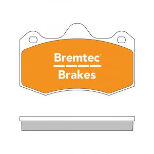 Bremtec Evolve Hybrid-Carbon Brake Pad