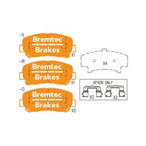 Bremtec Trade Line Brake Pad