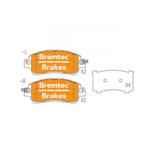 Bremtec Pro-Series Brake Pad