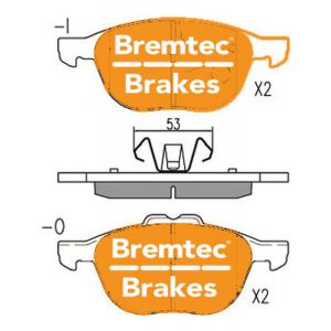 Bremtec Pro-Series Brake Pad