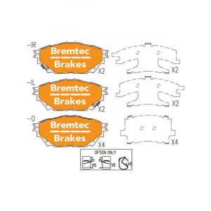 Bremtec Trans-Line Brake Pad