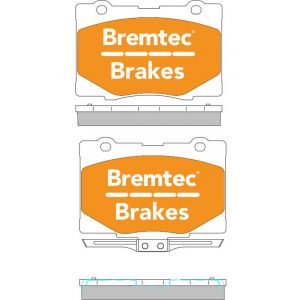 Bremtec Pro-Series Brake Pad