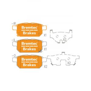 Bremtec Trade Line Brake Pad