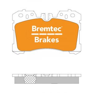 Bremtec Pro-Series Brake Pad