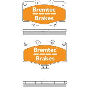 Bremtec Endure 4WD Brake Pad