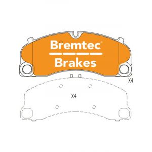 Bremtec Evolve Hybrid-Carbon Brake Pad