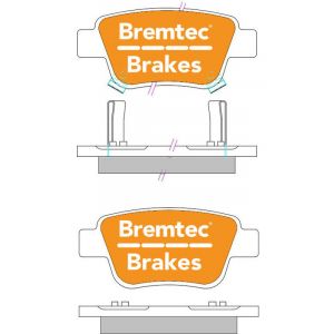 Bremtec Pro-Series Brake Pad