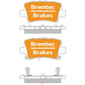 Bremtec Pro-Series Brake Pad