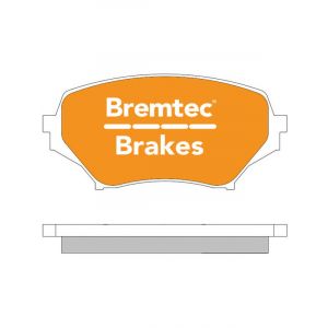 Bremtec Pro-Series Brake Pad